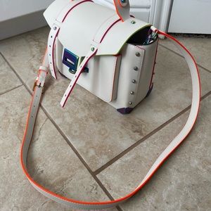 Michael Kors Manhatten Medium Leather Satchel